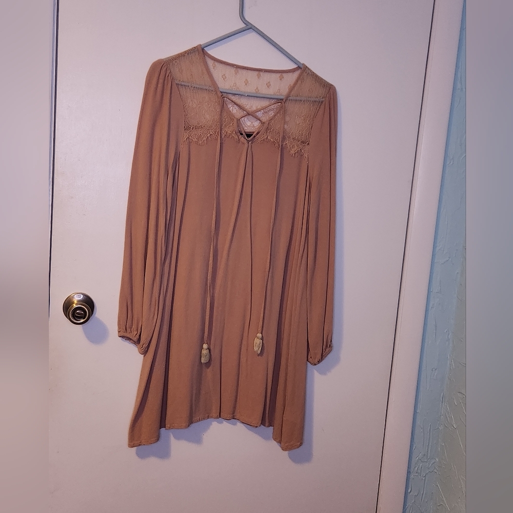 Tan dress